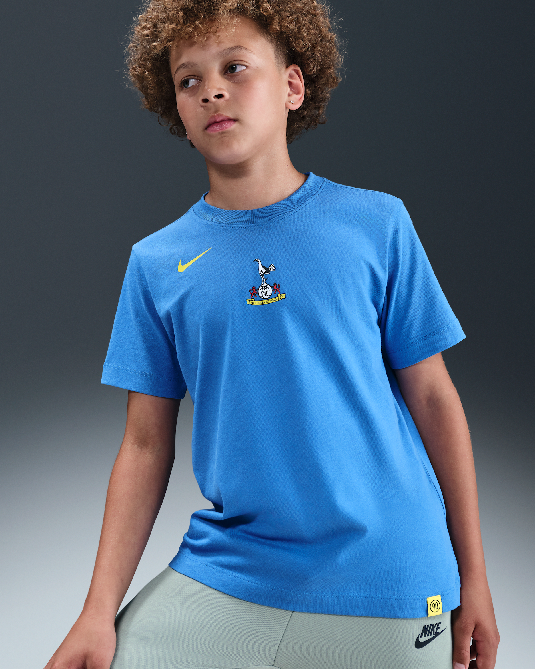Tottenham Hotspur Big Kids' Nike Total 90 Soccer T-Shirt